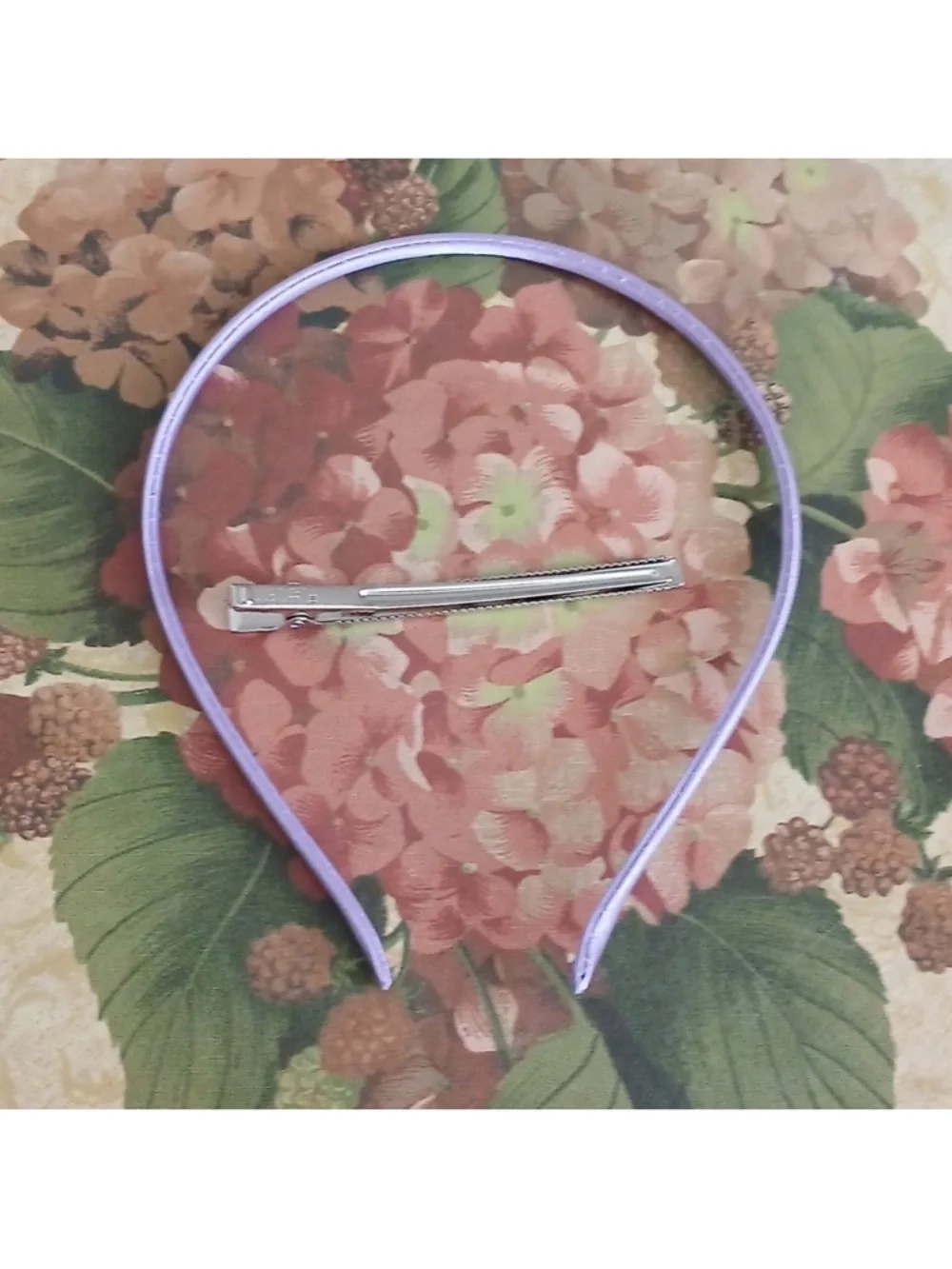🌹KENTUCKY DERBY Lavender Fascinator Hat - Picture 2 of 3